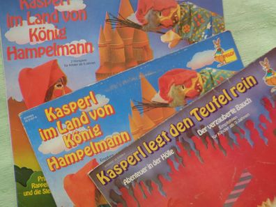 LP Peggy Paradiso Kasperl legt den Teufel rein im Land von König Hampelmann Vinyl