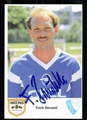 Frank Benatelli VFL Bochum 1987-88 Autogrammkarte Original Signiert + A 86034