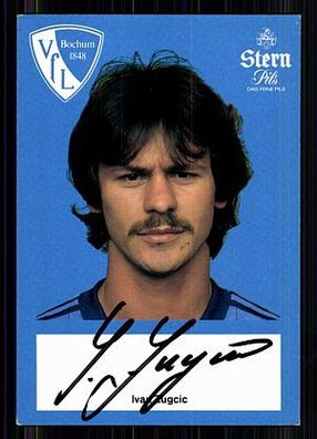 Ivan Zugcic VFL Bochum 1982-83 Autogrammkarte Original Signiert + A 86023