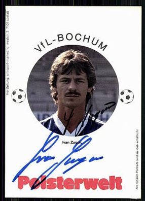 Ivan Zugcic VFL Bochum 1983-84 Autogrammkarte Original Signiert + A 86204