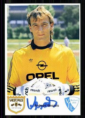 Andreas Wessels VFL Bochum 1987-88 Autogrammkarte Original Signiert + A 86041