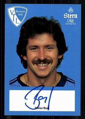 Dieter Bast VFL Bochum 1982-83 Autogrammkarte Original Signiert + A 86027