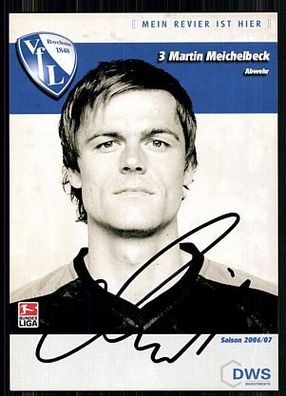 Martin Meichelbeck VFL Bochum 2006-07 Autogrammkarte Original Signiert + A 86236