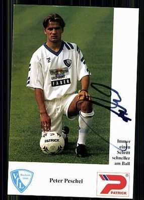 Peter Peschel VFL Bochum 1992-93 Autogrammkarte Original Signiert + A 85978