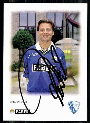 Peter Peschel VFL Bochum 1996-97 Autogrammkarte Original Signiert + A 86308