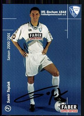 Samir Toplak VFL Bochum 2000-01 Original Signiert + A 86122