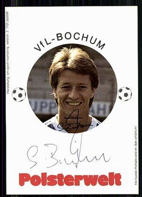 Siegfried Bönighausen VFL Bochum 1983-84 Original Signiert + A 86208