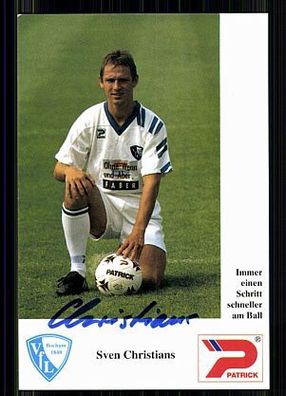 Sven Christians VFL Bochum 1992-93 Autogrammkarte Original Signiert + A 85984