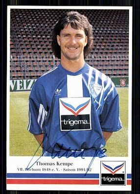Thomas Kempe VFL Bochum 1991-92 Original Signiert + A 86020