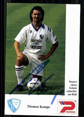 Thomas Kempe VFL Bochum 1992-93 Autogrammkarte Original Signiert + A 85983
