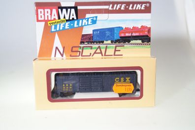 Spur N Brawa/ Life-Like US-Güterwagen, neuw./ ovp