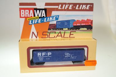 Spur N Brawa/ Life-Like 1053/1054 US-Güterwagen RF&P, neuw./ ovp