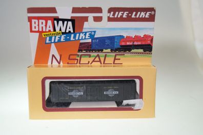 Spur N Brawa/ Life-Like US-Güterwagen Bordens, neuw./ ovp