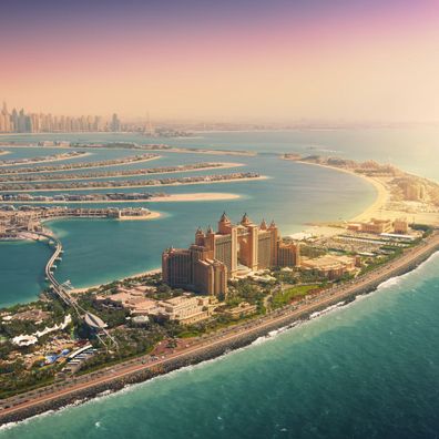 Muralo VLIES Fototapeten Tapeten XXL Inseln Strand Dubai 3D 2645