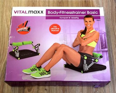 5in1 Body Swingmaxx Fitnessgerät Fitnesstrainer Basic Bauch Rücken Vitalmaxx
