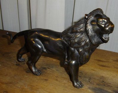 Löwe aus Kupfer um 1900 /4779