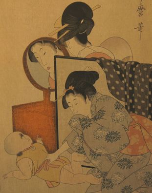 Holzschnitt Utamaro 0427