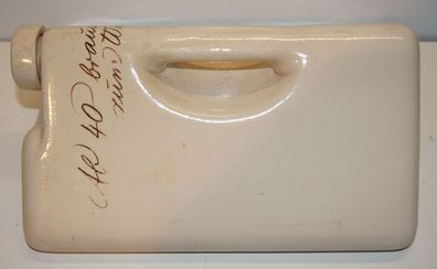 Wärmflasche um 1930 Keramik /5344