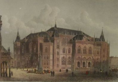 Stich Bremen um 1850 /4461