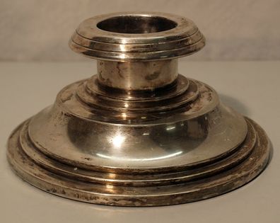 Silberner Kerzenhalter wohl um 1930 /4054