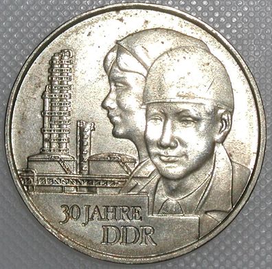 DDR 20 Mark 1989 30 Jahre DDR