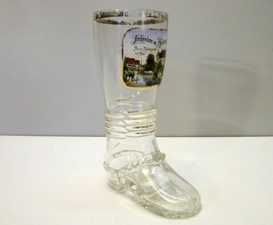Andenkenglas Herzberg um 1900 /3593