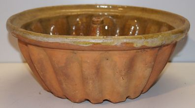 Keramik-Kuchenform um 1850 /5369