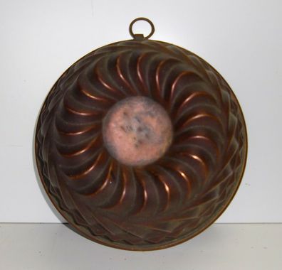 Kuchenform aus Kupfer um 1850 /5233