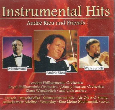 CD: Instrumental Hits - André Rieu and Friends - MCP - CD 157.671