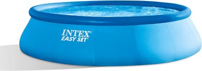 INTEX 26166GN EasySet PoolSet inkl GS-Pumpe, Sicherheitsleiter, Planen, 457x107cm