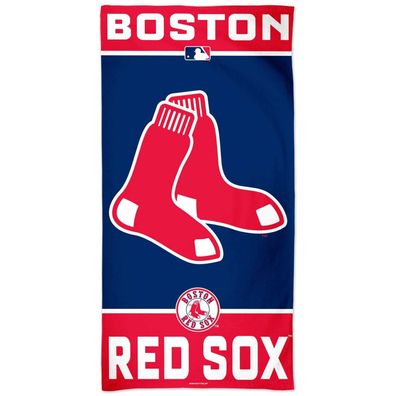 MLB Badetuch Boston Red Sox Logo Beach Towel 150x75cm 099606187703 Baseball