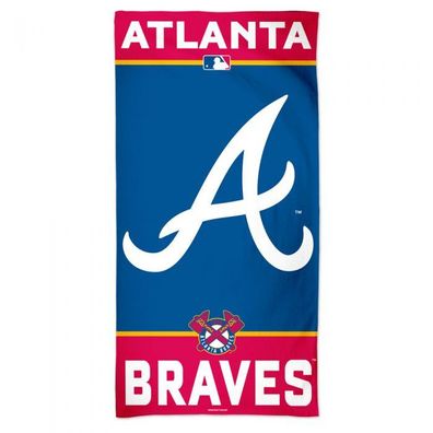MLB Badetuch Atlanta Braves Logo Beach Towel 150x75cm 099606187680 Baseball