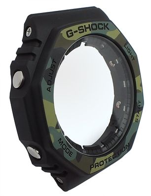 Casio G-Shock Gehäuse > CASE/ CENTER ASSY schwarz Resin GA-2100SU-1A