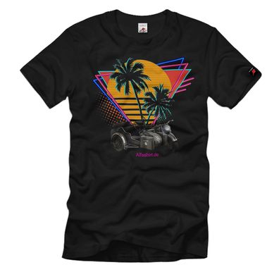 California R75 Motorrad WH Alfashirt Summer Beach Kultur Liebe T-Shirt#36899