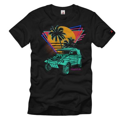 California Kübel Typ 82 Summer Beach Kultur Liebe Oldtimer Style T-Shirt #36898