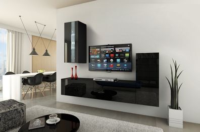 Future 48 C48 Möbel für Wohnzimmer Wohnwand Mediawand Schrankwand Wohnschrank