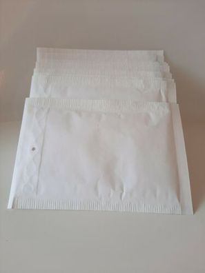 10 Stück Luftpolstertasche Versandtasche Briefumschlag Sendung 12 x 17,5 cm weiß