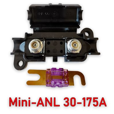 SET MTA Sicherungshalter inkl. Mini-ANL Sicherung 30-175A