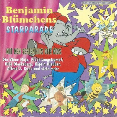 CD: Benjamin Blümchens Starparade - mit den Serienhits der Kids (1993) COL 475628 2