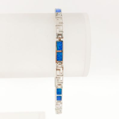 Damen Armband aus 925er Silber mit Opal