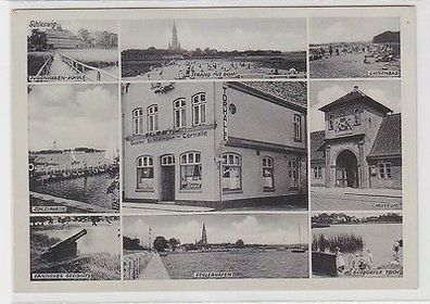60610 Mehrbild Ak Schleswig Gasthof "Torhalle" um 1940