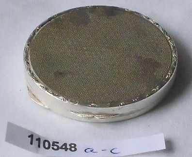 hübsches Schminkdose aus 925er Silber um 1930 (110548)