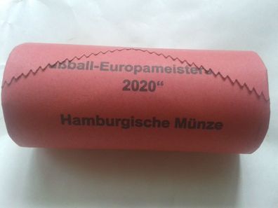 25 x 20 euro 2021 Rolle Deutschland Fussball EM FußBall EM 2021 Sterlingsilber