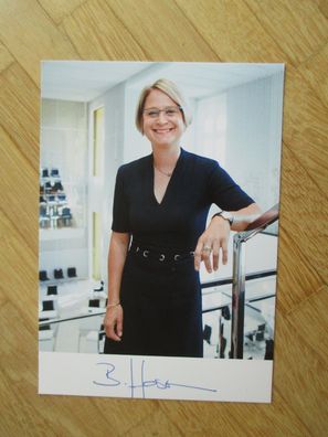 Mecklenburg-Vorpommern SPD Präsidentin Birgit Hesse - handsigniertes Autogramm!!!