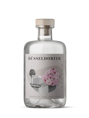 The Düsseldorfer Premium Dry Gin 0,5l (41% Vol.) - Premium Dry Gin Düsseldorf