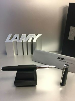 LAMY Füller Studio black Füllhalter Füllfederhalter matt schwarz M F B EF LH