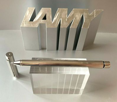 Lamy cp1 Tintenroller Rollerball Platinum finish poliert silber Modell 353Pt neu