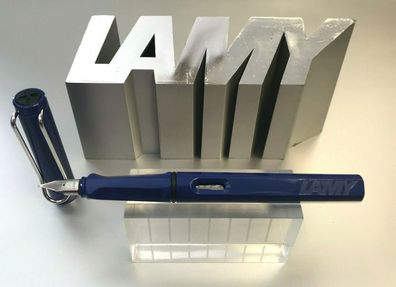 Lamy Safari Blue Blau Füllhalter Füller Füllfederhalter EF, F, M, B , LH wählbar