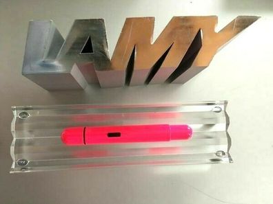 Lamy Pico Kugelschreiber neonpink Pocket Pen neon pink mit Druckmechanik neu OVP
