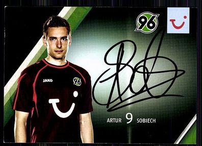 Artur Sobiech Hannover 96 2013-14 Autogrammkarte Original Signiert + A 86481